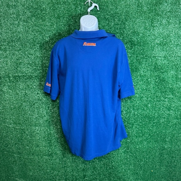 Pressbox Blue Polo Shirt with Florida Gators Logo - Picture 5 of 6